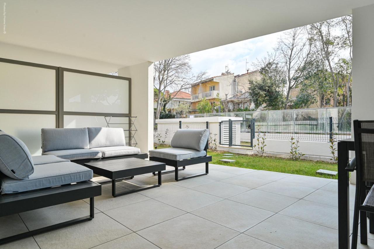 Apartment T3 Neuf - C13 - Jardin-terrasse Et Piscine - Acces Direct Plages Et Centre Village Saint-Cyr-sur-Mer